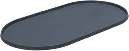Designed by Lotte Oona - Placemat - Silicone - Vaatwasserbestendig - Antraciet - 55x30x1,7 cm
