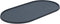 Designed by Lotte Oona - Placemat - Silicone - Vaatwasserbestendig - Antraciet - 55x30x1,7 cm