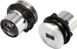 TRU COMPONENTS Micro USB-01 Micro-USB-inbouwbus 2.0 Bus, inbouw Micro-USB-bus naar micro-USB-stekker Inhoud: 1 stuk(s)