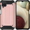 iMoshion Hoesje Geschikt voor Samsung Galaxy A12 Hoesje - iMoshion Rugged Xtreme Backcover - Rosé