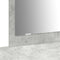 vidaXL - Wandhanger - Kaptafel - Betonnen - Grijs - 100x40x70 - cm