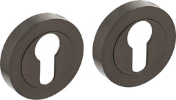 Intersteel Rozet met profielcilindergat Ø52x10mm antracietgrijs