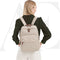 Aramae® Rugzak Dames - Laptoptas 15.6 Inch - Beige - Rugtas Meisje - Schooltas