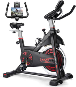 Lugia Hometrainer - Fitness Fiets - Led Display - Verstelbaar Zadel - 0-100% Weerstand - Max 130kg - Extreem Stil