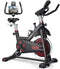 Lugia Hometrainer - Fitness Fiets - Led Display - Verstelbaar Zadel - 0-100% Weerstand - Max 130kg - Extreem Stil