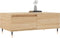 vidaXL - Salontafel - 90x50x36,5 - cm - bewerkt - hout - sonoma - eikenkleurig