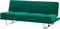 YORK - Slaapbank 2-zits - Groen - Fluweel
