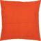 J-Line kussen Exotisch Dieren/Planten Hechtingen - katoen - oranje