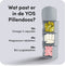 YOS Pillendoos - Pillendoos 1 Dag - Medicijndoosje 1 Dag - Medicijndoos voor Medicatie en/of Supplementen - Pillendoos Grote Vakken - Geproduceerd in Nederland - Grijs