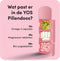 YOS Pillendoos - Pillendoos 1 Dag - Medicijndoosje 1 Dag - Medicijndoos voor Medicatie en/of Supplementen - Pillendoos Grote Vakken - Geproduceerd in Nederland - Roze