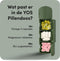 YOS Pillendoos - Pillendoos 1 Dag - Medicijndoosje 1 Dag - Medicijndoos voor Medicatie en/of Supplementen - Pillendoos Grote Vakken - Geproduceerd in Nederland - Groen