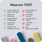 YOS Pillendoos - Pillendoos 7 Dagen - Medicijndoosje 7 Dagen - Medicijndoos voor Medicatie en/of Supplementen - Pillendoos Grote Vakken - Geproduceerd in Nederland - Groen