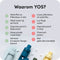 YOS Waterfles - Drinkfles met Pillendoos 4 Dagen - Medicijndoos voor Medicatie en/of Supplementen - Medicijndoosje 4 Dagen - Waterfles - Waterfles met aankoppelbare Pillendoos 4 dagen - Roze