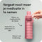 YOS Waterfles - Drinkfles met Pillendoos 7 Dagen - Medicijndoos voor Medicatie en/of Supplementen - Medicijndoosje 7 Dagen - Waterfles - Waterfles met aankoppelbare Pillendoos 7 dagen - Roze