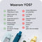 YOS Waterfles - Drinkfles met Pillendoos 7 Dagen - Medicijndoos voor Medicatie en/of Supplementen - Medicijndoosje 7 Dagen - Waterfles - Waterfles met aankoppelbare Pillendoos 7 dagen - Roze