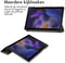 imoshion Tablet Hoes - Geschikt voor Samsung Galaxy Tab A8 (2021/2022) - Design Trifold Bookcase - Black Marble
