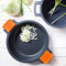 Kookpot BRA A270320 Zwart Zwart/Oranje Ø 20 cm 2 L 3 L (1 Stuks)
