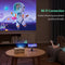 Yoton Y3 Mini Beamer met Wifi en Bluetooth - 7500 Lumen - Compatibel met HDMI, USB, AV, Laptop, Smartphone