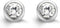 TI SENTO Dames Oorbellen - 925 zilver - Zirconia wit - 7597ZI
