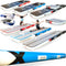 YouAre Turnmat — AirTrack Pro 4.0 | 3 meter — 15cm dik | Gymnastiek | Waterproof | incl. 600W sterke YouAre miniblower — 3m Gym fitness mat met elektrische lucht-pomp