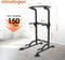 DH FitLife Power Tower - Dip Station - Vrijstaand - Zwart