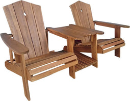Your Own Living Bear Chair Dubbel - Teak look