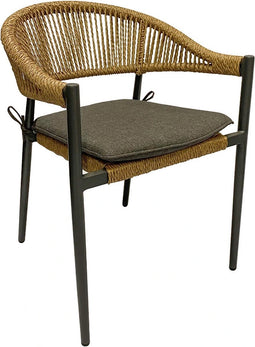 Your Own Living Casino Diningstoel - Bamboo/Antraciet