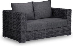 Your Own Living Houston 2-zits loungebank - Zwart
