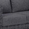 Your Own Living Houston 2-zits loungebank - Zwart