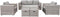 Your Own Living Houston Sofa Loungeset - Off White