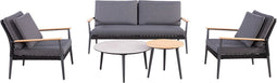 Your Own Living Moleto Sofa Loungeset - Antraciet