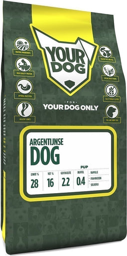 Yourdog argentijnse dog pup - 3 KG