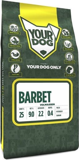 Yourdog barbet volwassen - 3 KG