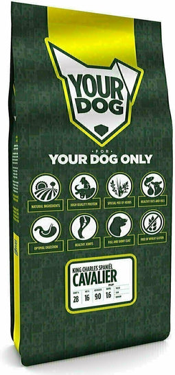 Yourdog Cavalier king charles spaniël Rasspecifiek Puppy Hondenvoer 12kg | Hondenbrokken