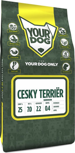Yourdog Cesky terriër Rasspecifiek Senior Hondenvoer 6kg | Hondenbrokken