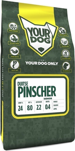 Yourdog Duitse pinscher Rasspecifiek Senior Hondenvoer 6kg | Hondenbrokken