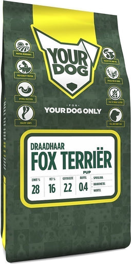 Yourdog fox terriër draadhaar pup - 3 KG