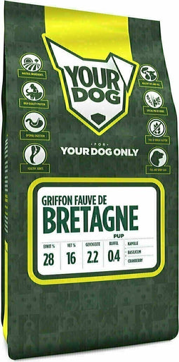 Yourdog griffon fauve de bretagne pup - 3 KG