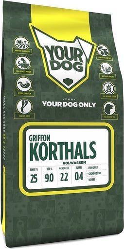 Yourdog griffon korthals volwassen - 3 KG
