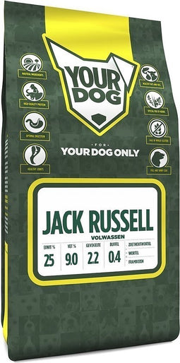 Yourdog Jack russell Rasspecifiek Adult Hondenvoer 6kg | Hondenbrokken