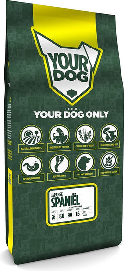 Yourdog Japanse spaniël Rasspecifiek Adult Hondenvoer 12kg | Hondenbrokken