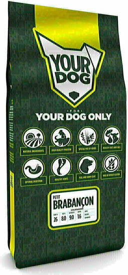 Yourdog Petit brabançon Rasspecifiek Adult Hondenvoer 12kg | Hondenbrokken