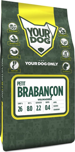Yourdog Petit brabançon Rasspecifiek Adult Hondenvoer 6kg | Hondenbrokken