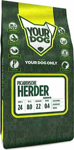Yourdog picardische herder senior - 3 KG