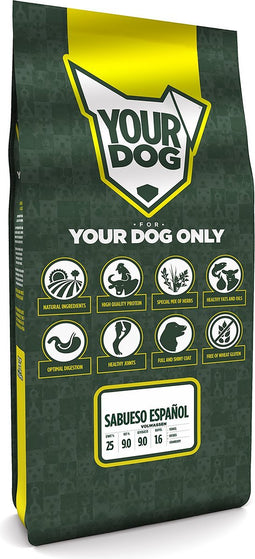 Yourdog Sabueso español Rasspecifiek Adult Hondenvoer 12kg | Hondenbrokken