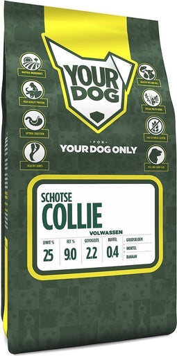 Yourdog schotse collie volwassen - 3 KG