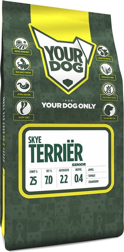 Yourdog Skye terriër Rasspecifiek Senior Hondenvoer 6kg | Hondenbrokken