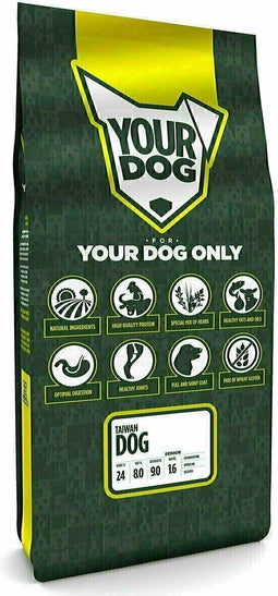 Yourdog Taiwan dog Rasspecifiek Senior Hondenvoer 12kg | Hondenbrokken
