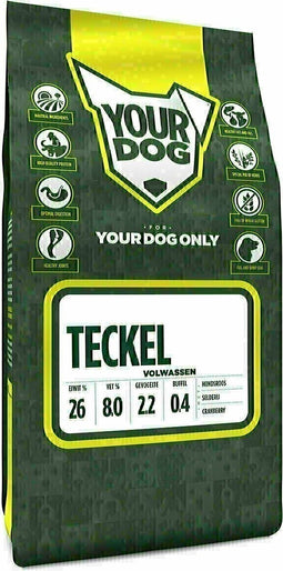 Yourdog teckel volwassen - 3 KG