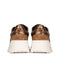 PS Poelman Jana - Chunky Leren Sneakers - Vetersluiting - Brons - Maat 40